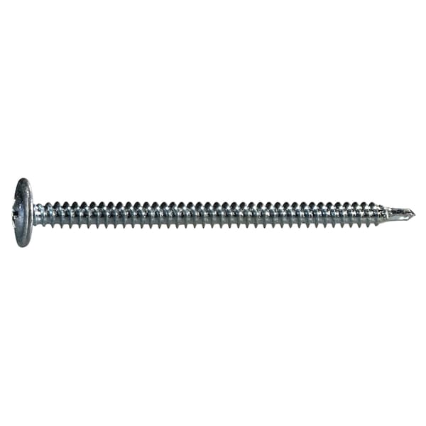 Midwest Fastener Self-Drilling Screw, #8 x 2-1/2 in, Zinc Plated Steel Truss Head Phillips Drive, 50 PK 54840 - main